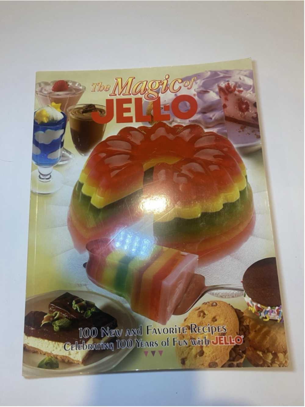 The Magic of JELL-O Cookbook 2001 100 Recipes Celebrating 100 Years Softcover